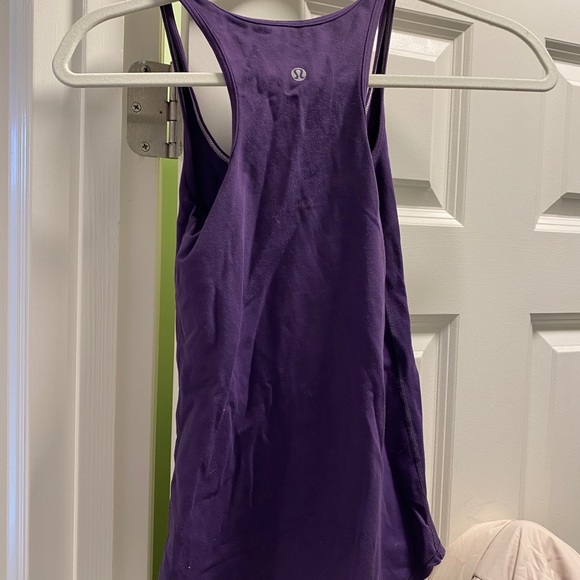 Purple lulu tank top - Picture 3 of 3